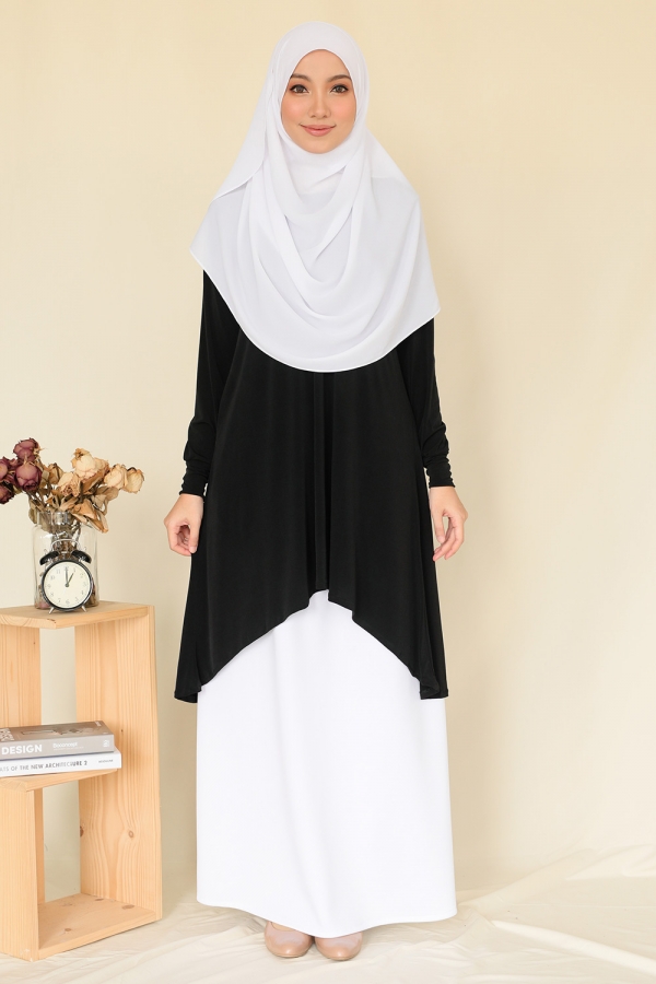 Noura Blouse - Elegance Black